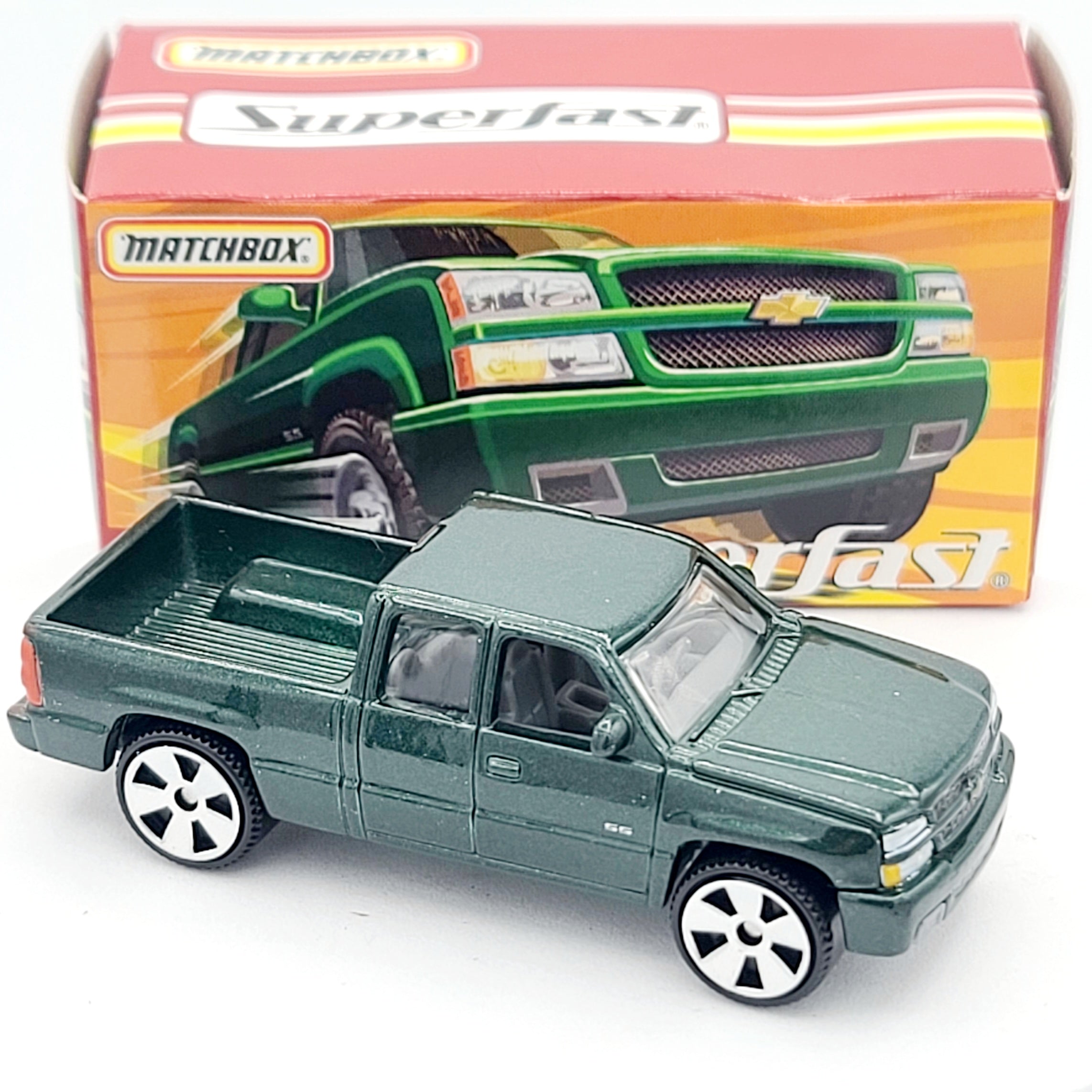 Matchbox Chevrolet Silverado SS Pickup (2005 MBX Superfast - Limited Edition)